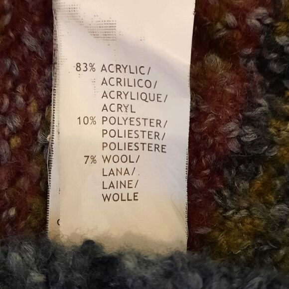 Kensie Sweater Coat Long Striped - Picture 13 of 14